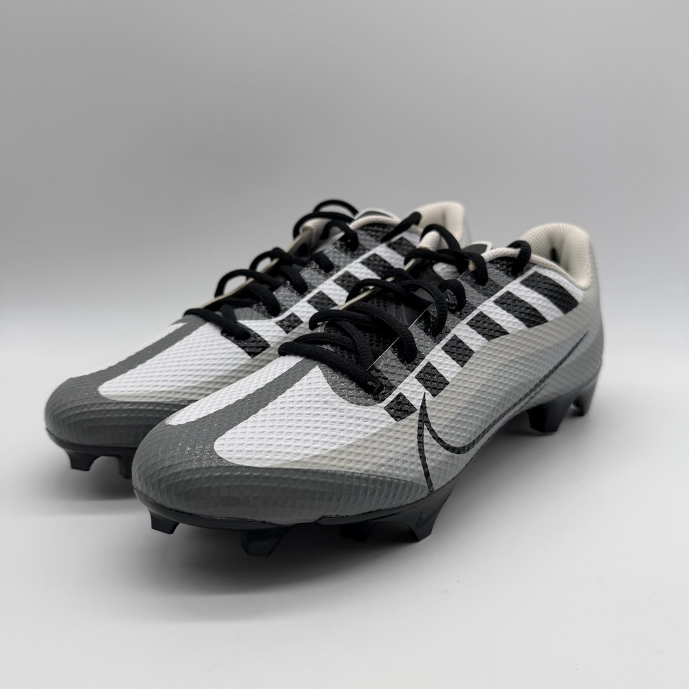 Nike Vapor Edge Speed 360 Football Cleats Black GREY WHITE DQ5110-100 SIZE 9